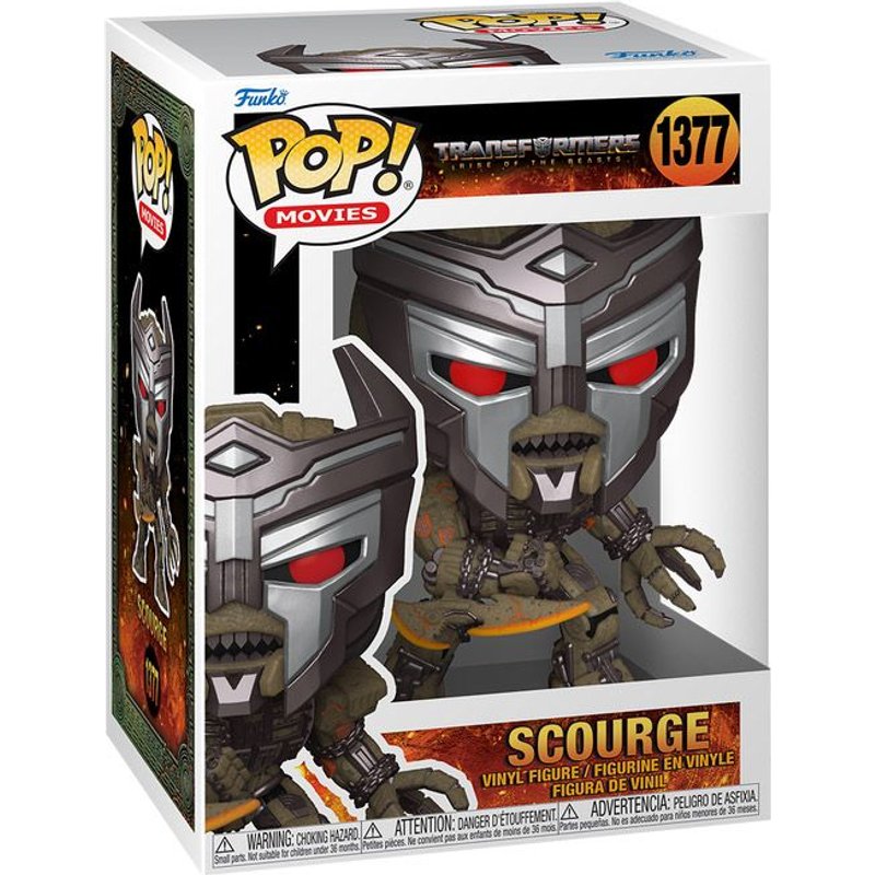Figurine Funko Pop - Transformers : Rise Of The Beasts N°1377 - Scourge (63958)