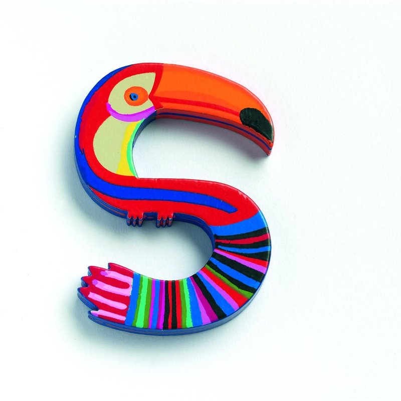 Lettre Animaux En Bois S - Djeco