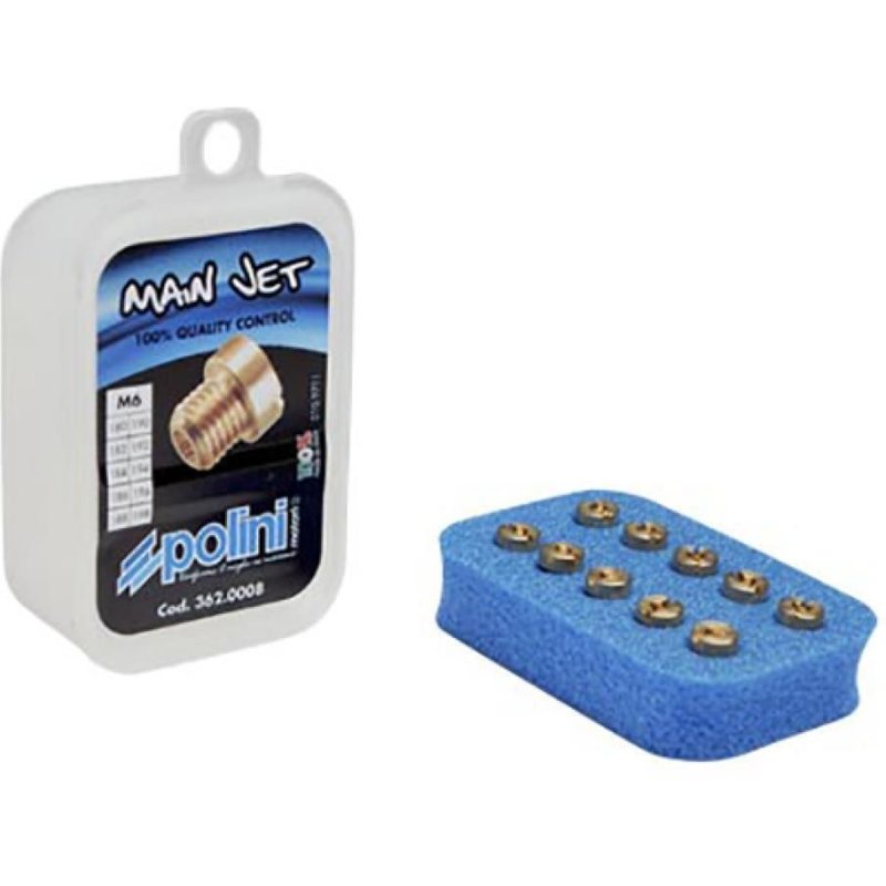 10 gicleurs Dellorto PHBN / PHVA 6 mm 180 Ã 198