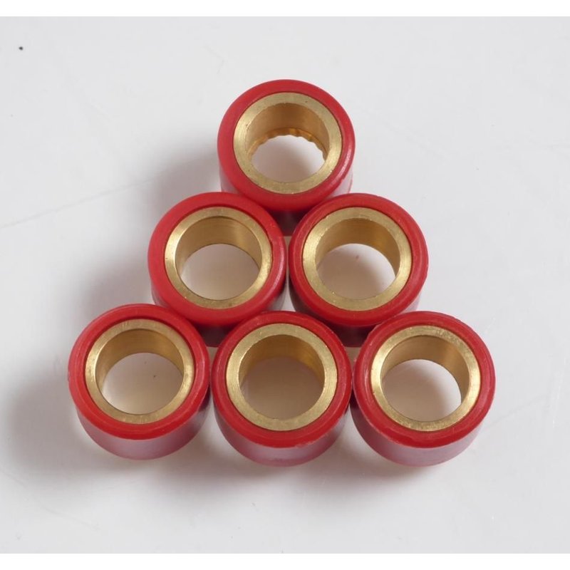 Jeu de 6 galets Athena 17x12 7grs pour Katana1997>1999/Scarabeo/sr di-