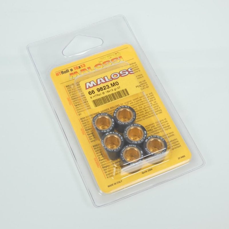 Galet Rouleau De Variateur Malossi Pour Scooter Peugeot 50 Looxor Neuf