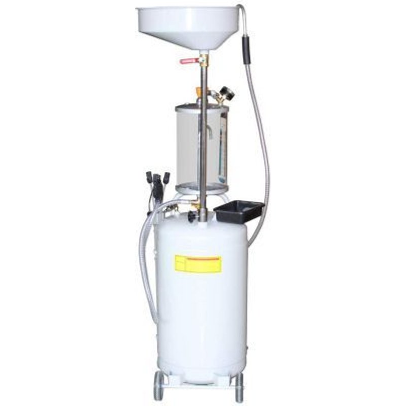 Varan Motors - NEOLD-16 Récupérateur d'huile de vidange pneumatique par aspiration et par gravité 80 litres