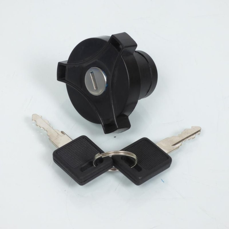 Bouchon de réservoir à clé à 30mm à visser avec antivol MBK 51