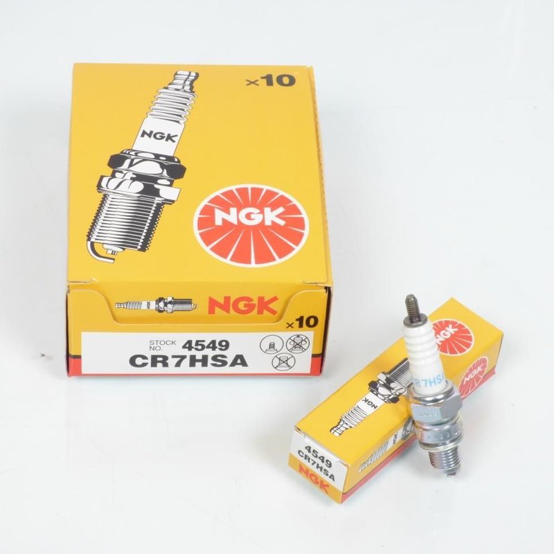 Bougie D'allumage Ngk Pour Scooter Kymco 50 People 4t 2006 À 2020 Cr7hsa / 4549 / Par 10 Neuf