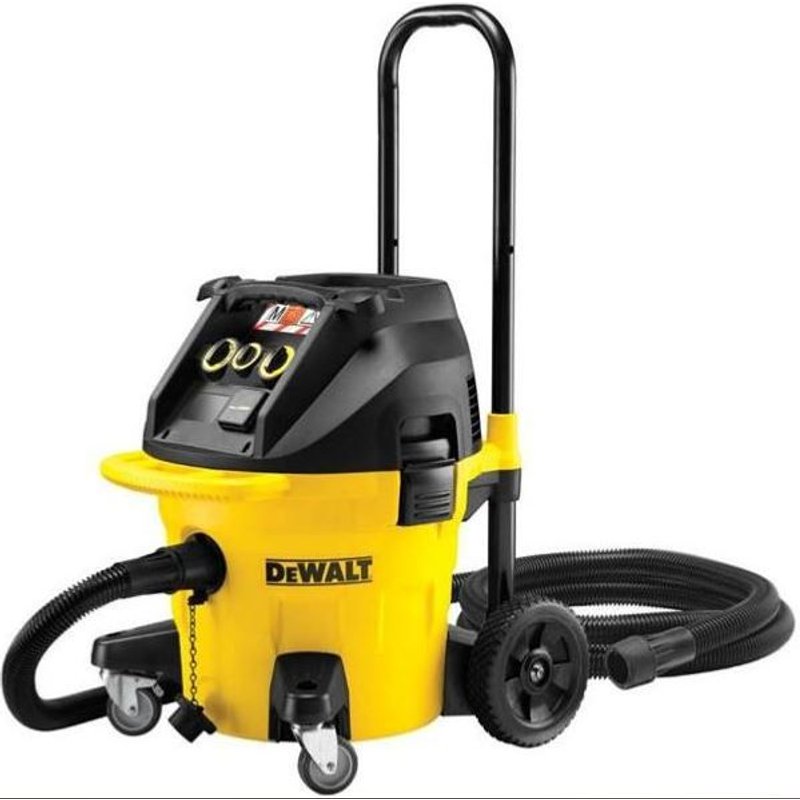 Aspirateur eau et poussières 1400W 38L Classe H - DEWALT - DWV905H-QS