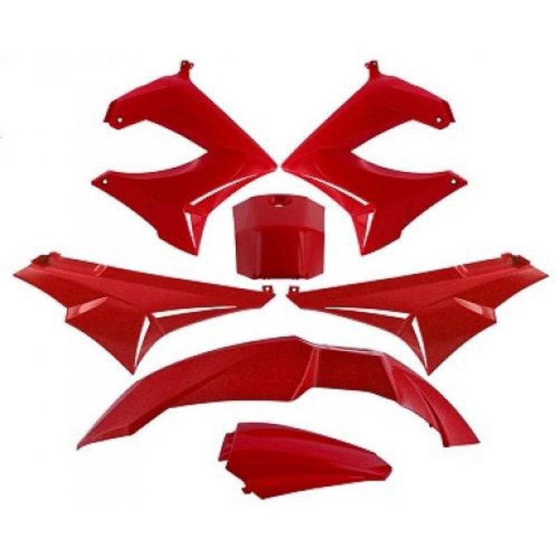 Kit Carénage Tnt Pour Moto Derbi 50 Senda Xrace 2003 Neuf