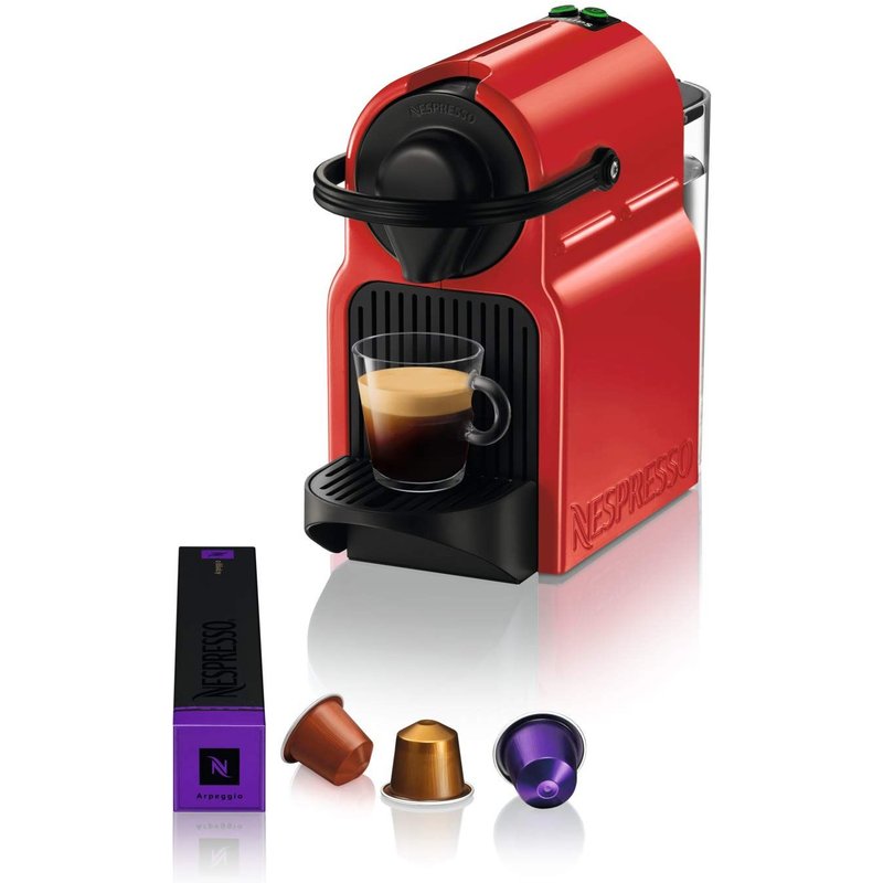 Nespresso Krups Inissia Rouge Cafetière Espresso à Dosettes YY1531FD
