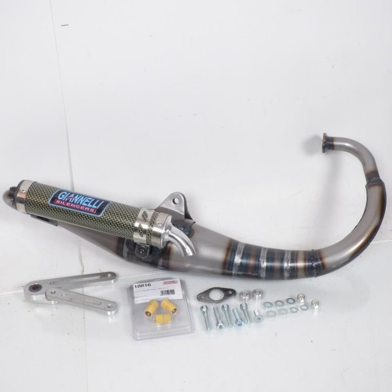 Pot D Échappement Giannelli Pour Scooter Mbk 50 Cw Rs Booster Ng 1999 À 2007 Neuf