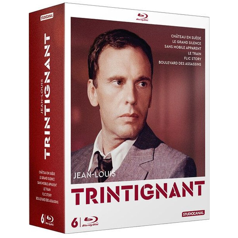 Jean-Louis Trintignant - Coffret 6 Films - Pack - Blu-Ray