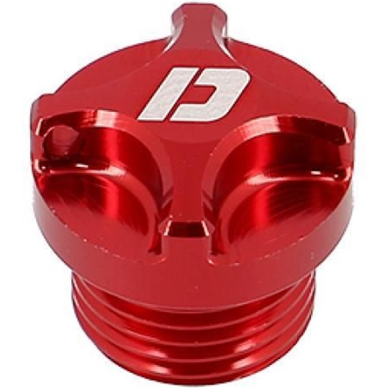 Bouchon dâhuile rouge Doppler pour Derbi Senda / Aprilia RS 06- / RS