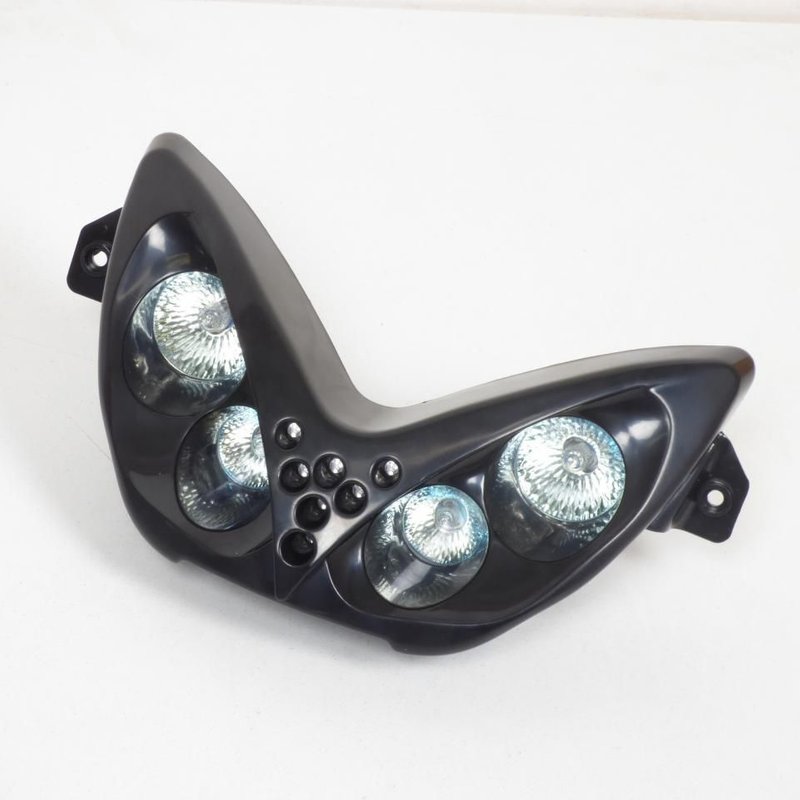 Masque 4 Halogènes Nitro Aerox- Avec Leds bleuesNoir
