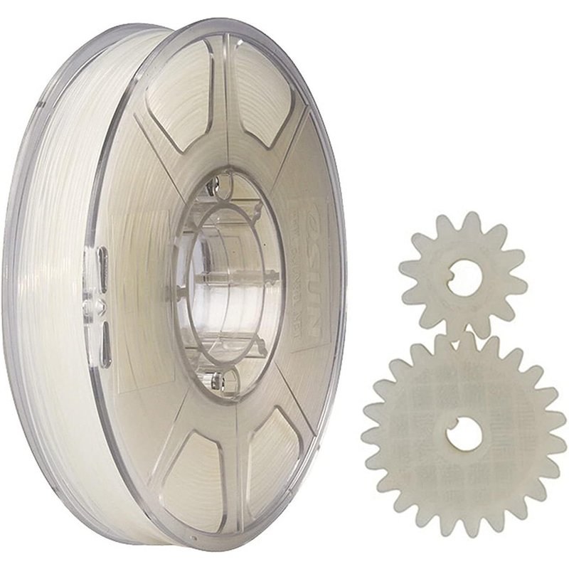 Nylon Filament 1.75mm, Imprimante 3D Filament PA, Précision Dimensionnelle +/- 0.05mm, 1KG Bobine (2.2 LBS) Filament d'impression 3D pour Imprimante 3D, Naturel