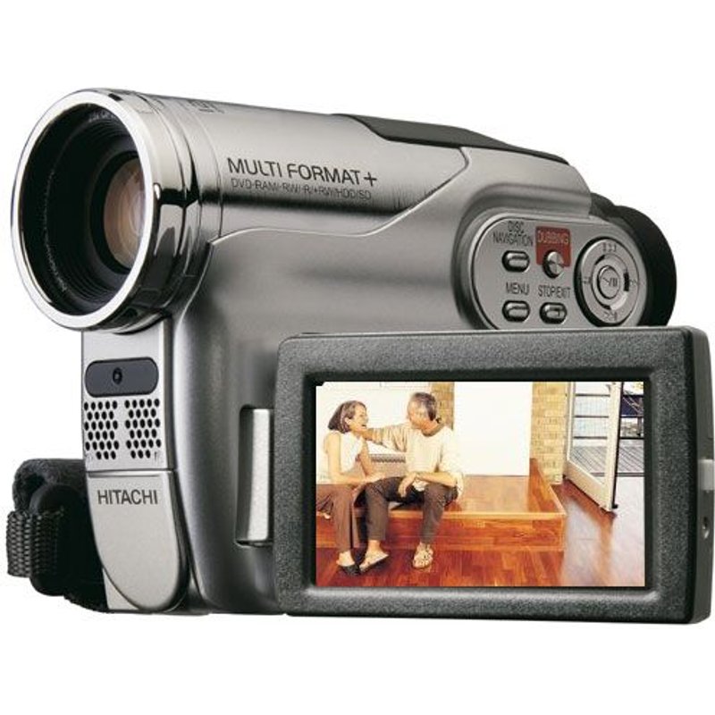 Hitachi DZ-HS300 - Caméscope - 680 KP - 25x zoom optique - HDD 8 Go - DVD