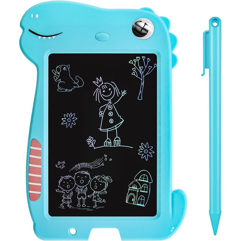 Tablette D'écriture 10 Pouces Lcd Pour Enfant Tablette Dessin Avec Stylo Fonction De Verrouillage Et D'effacement En Un Clic Convient Aux Enfants Pour Dessiner Apprendre Et Ecrire