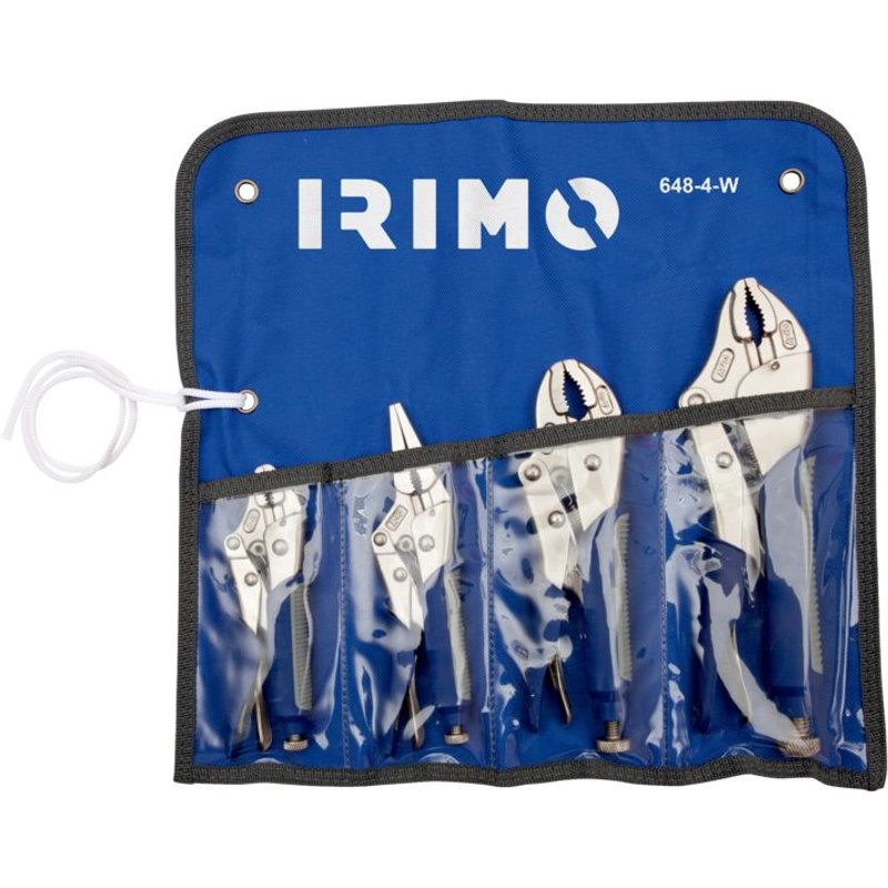 Jeu de 4 pinces bi-matières 648-4-W Irimo