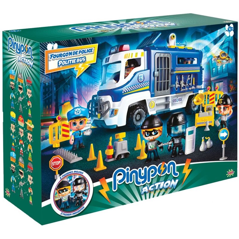 GARCON / ROBOTIQUE PINYPON ACTION FOURGON POLICE