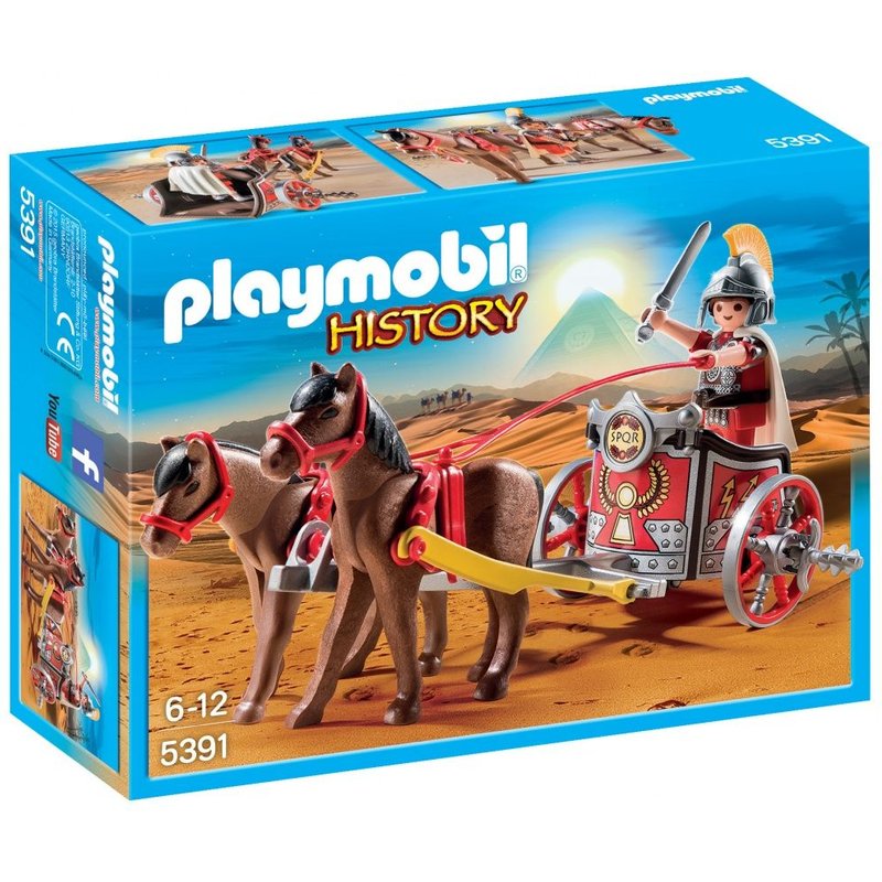 Playmobil 5391 - Char Romain Avec Tribun