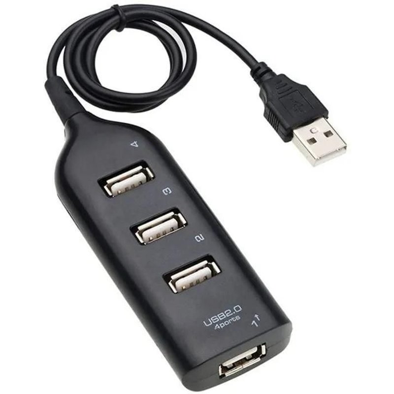 Hub USB 20 Multi-USB Rpartiteur 4 Ports pour Rcepteur Ordinateur Portable Accessoires Informatiques PZCC