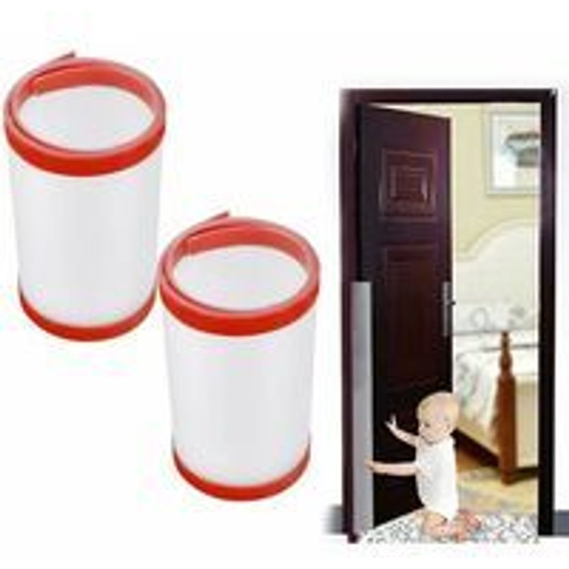 2 Pcs Anti Pincement Porte Enfant En Plastique Pp Porte Anti Pince Doigt Translucide Porte Charnière Garde Bébé Protège-Pincement De Porte Pour Bébé Enfants Animaux Maison École Maternelle, 1209.5 Cm,