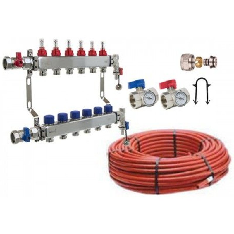 Kit plancher chauffant BAO Underfloor - pour surface 40 m2 John Guest