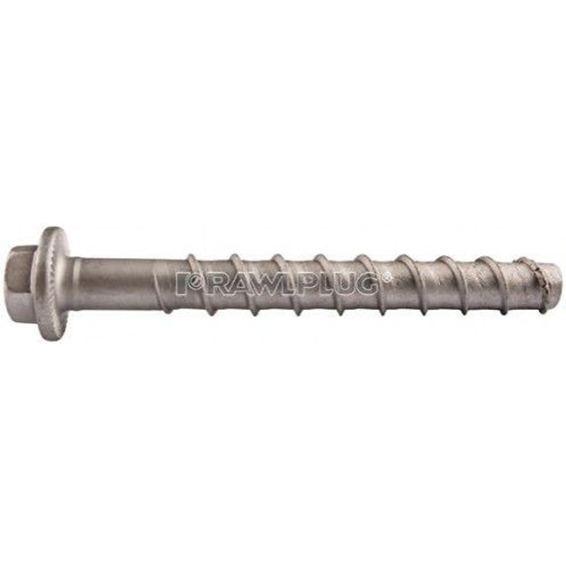 Vis bĂ©ton tĂȘte hexagonale acier zinguĂ© lamellaire R-HLX - 16,9x75mm B50 RAWL