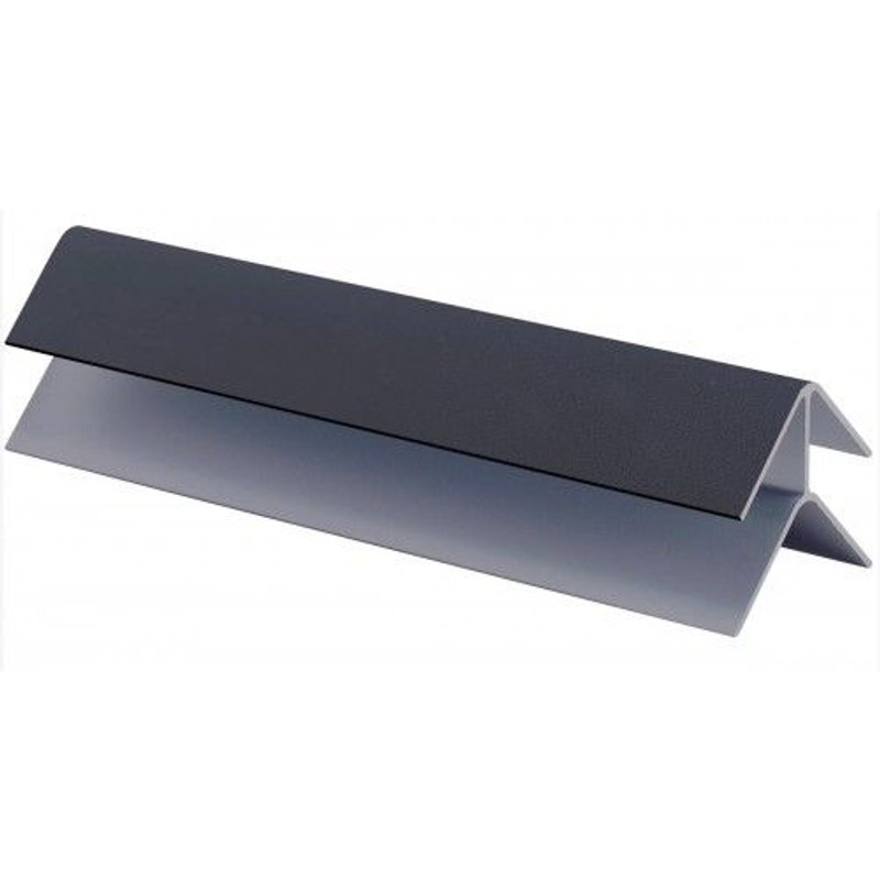 Raccord D'angle Pour Plinthes En Pvc - Angle 90° - 150 Mm - Noir Synercia