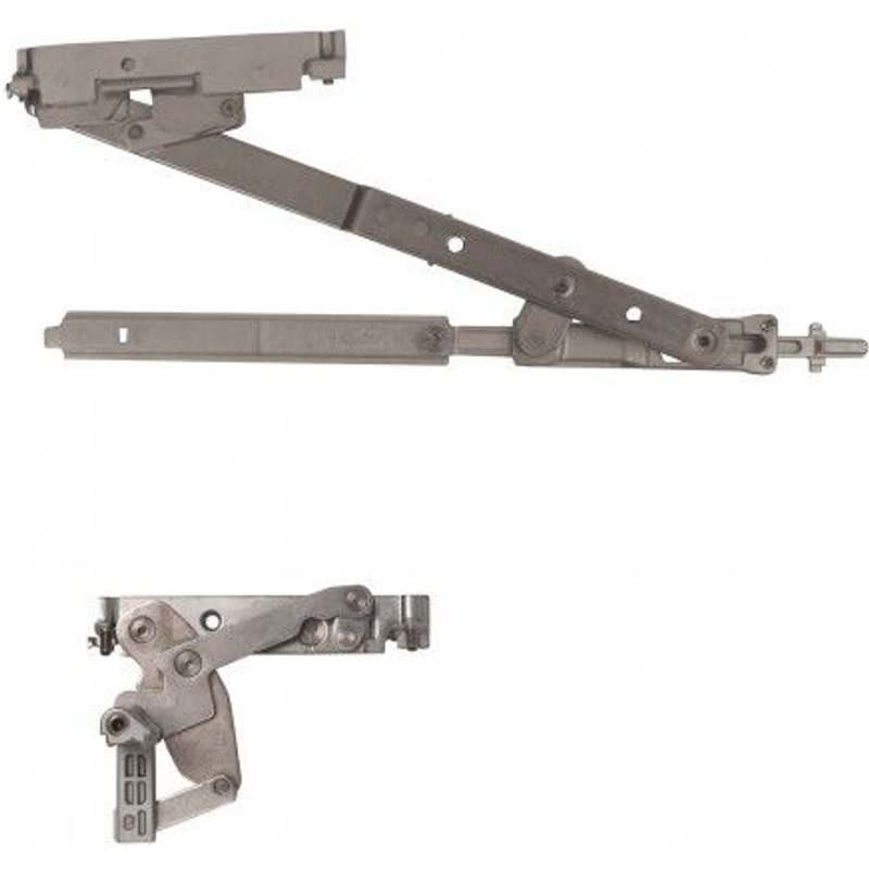 Kits Magicube 130 -paumelles invisibles pour oscillo-battant aluminium gauche - compas 422-900 mm FAPIM