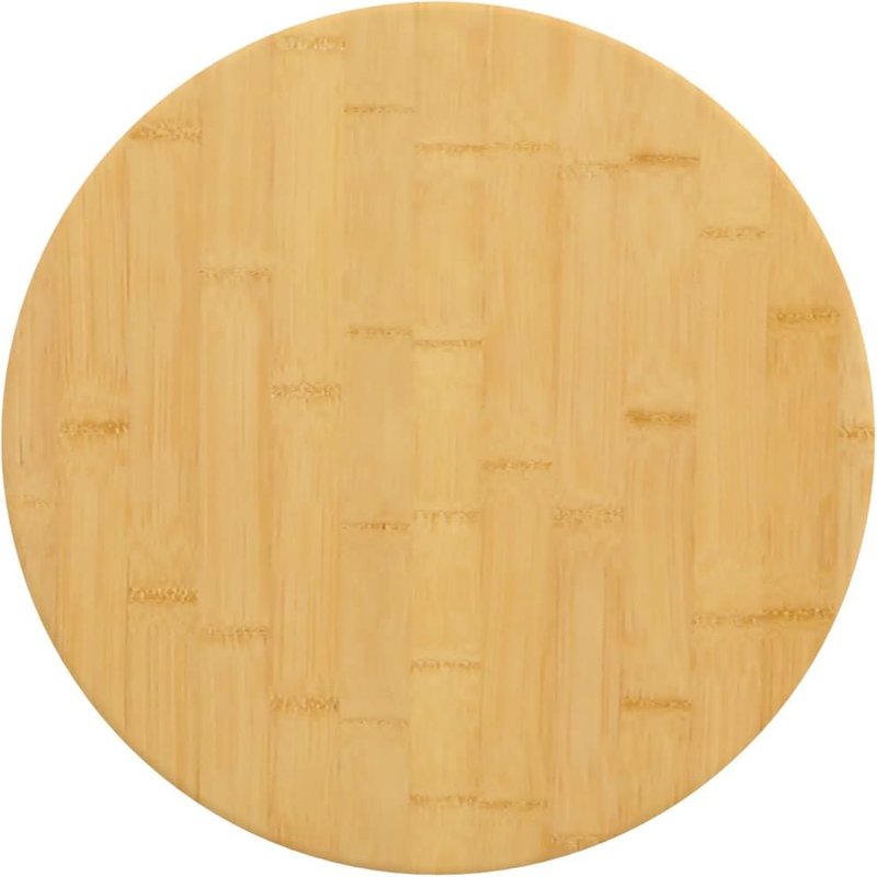 Vidaxl Dessus De Table Ø40x2,5 Cm Bambou