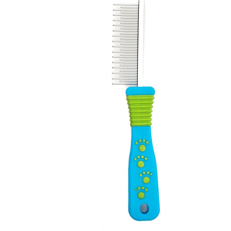 Peigne Ă DĂ©mĂȘler Les Poils DĂ©mĂȘloir Double Hauteur Pour Chien 20 X 8 Cm - Zamibo