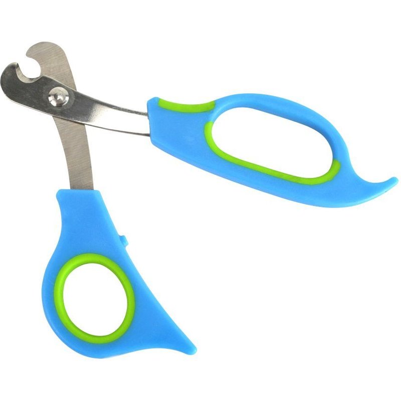 Ciseaux Manucure Pour Chien Coupe Griffes 14 X 6.5 Cm Bleu Vert - Zamibo