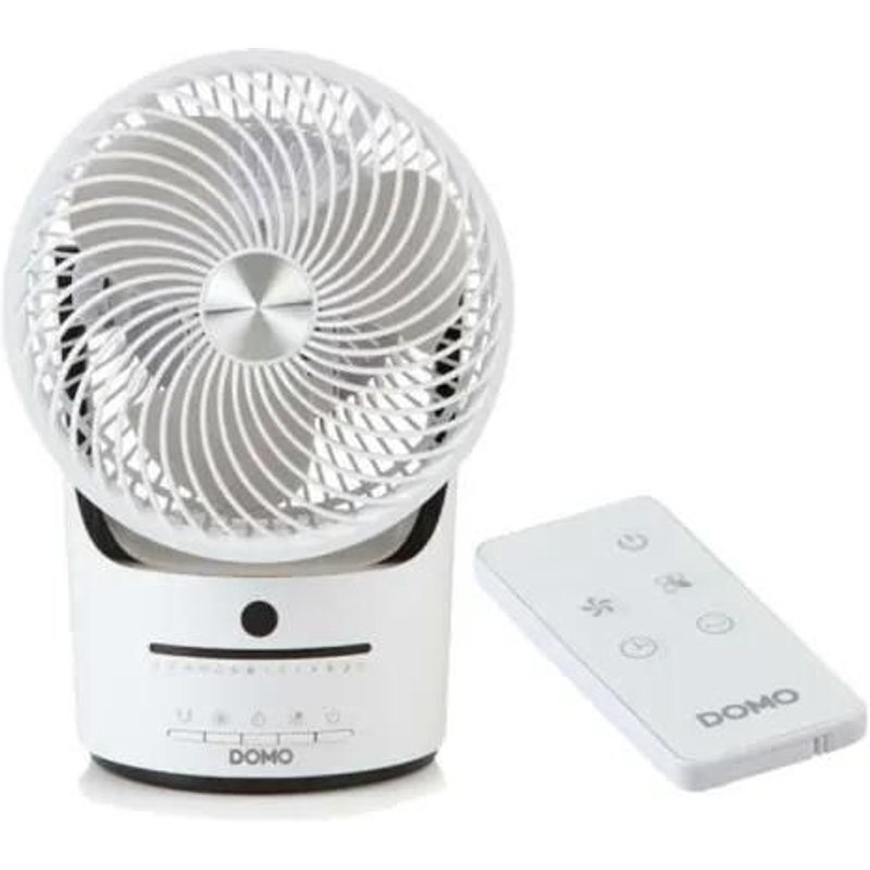 Ventilateur de table DOMO DO8148 DO8148 45 W (Ø x h) 20.3 mm x 34 cm blanc 1 pc(s)