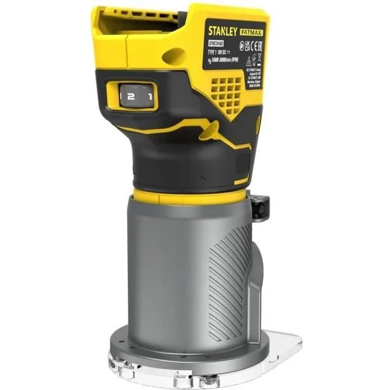 Affleureuse sans fil BRUSHLESS STANLEY FATMAX SFMCW400B-XJ