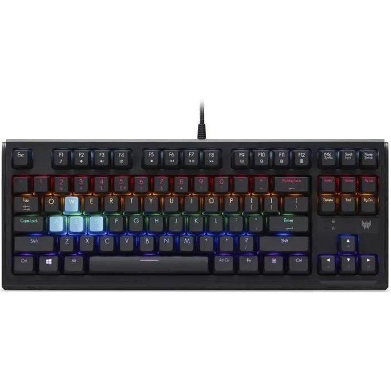 Acer Predator Aethon 301 TKL - Clavier - rétro-éclairé - commutateur : Gateron Blue - noir - Pour la vente au détail