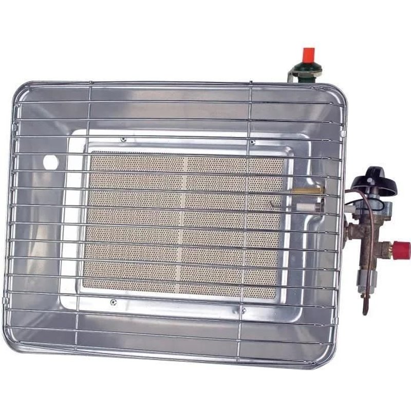 ROTHENBERGER Chauffage mobile infrarouge - Brasero Piezo - Gris