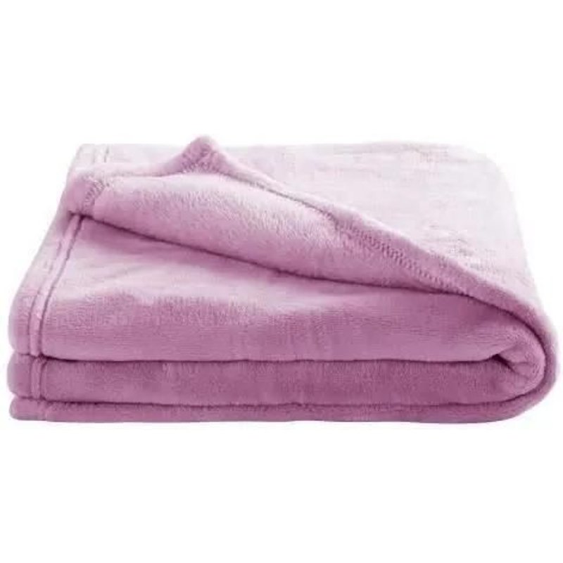 Couverture Microdoux 75x100 Cm Lilas - Doux Nid
