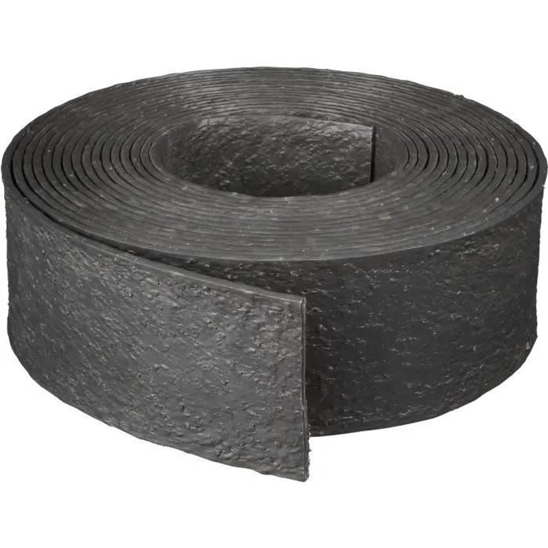 Nature Bordure de jardin 0,12x12 m 5 mm noir