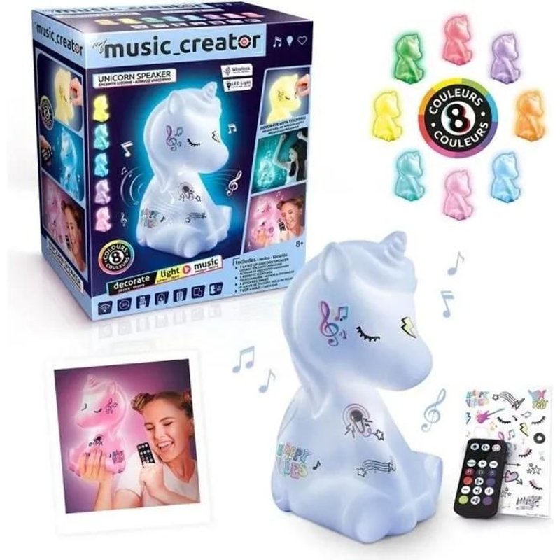 Canal Toys My Music Creator - Enceinte Licorne Lumineuse