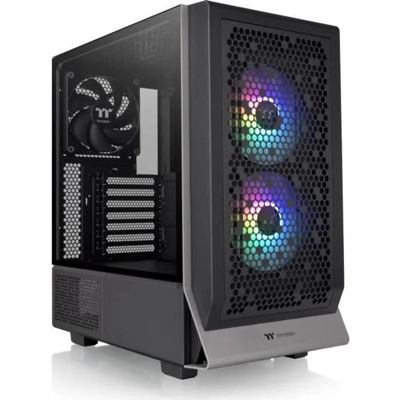 Thermaltake Ceres 300 TG - Boîtier moyen tour - Noir - RGB - Fenêtre