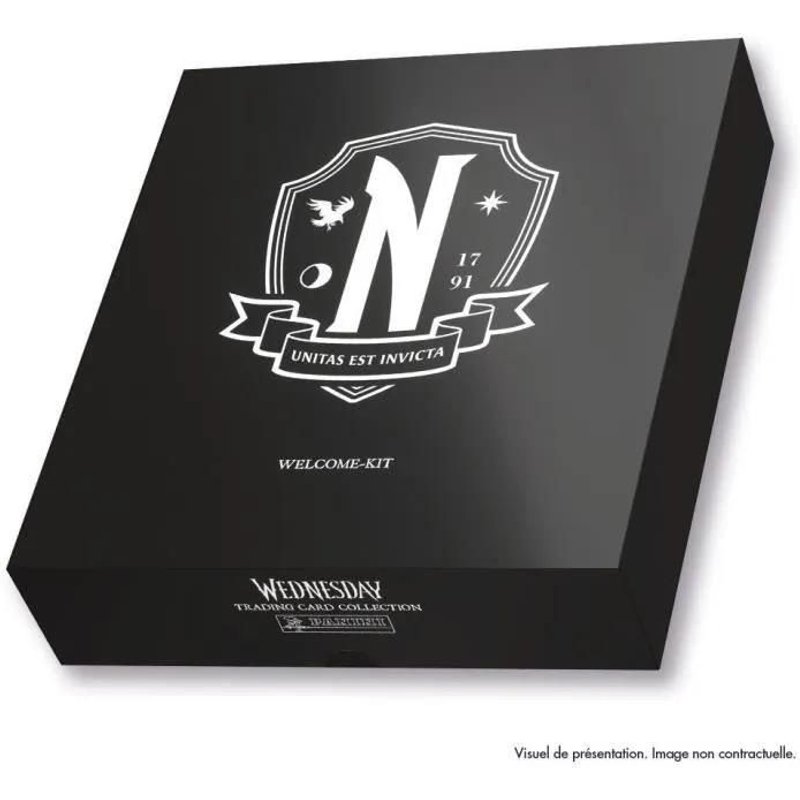 Stickers Wednesday Halloween Coffret De 40 Cartes + 5 Cartes Xxl