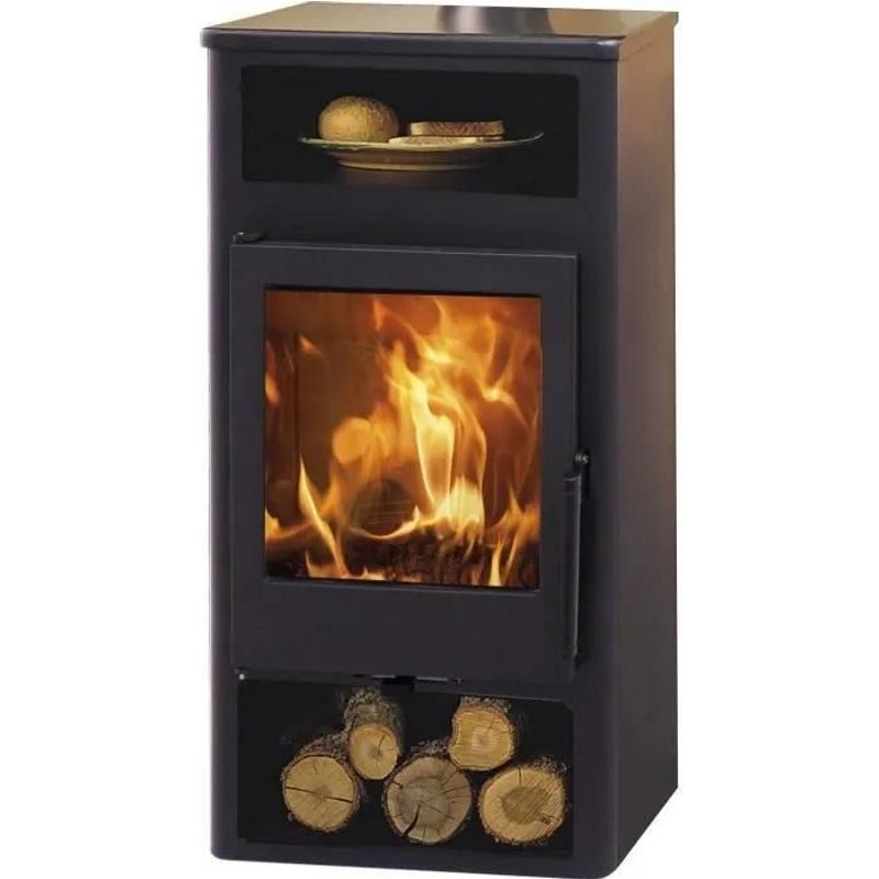 Poele a Bois - PANADERO - Swan Ecodesign - 5,9 kw - Bûches 40 cm