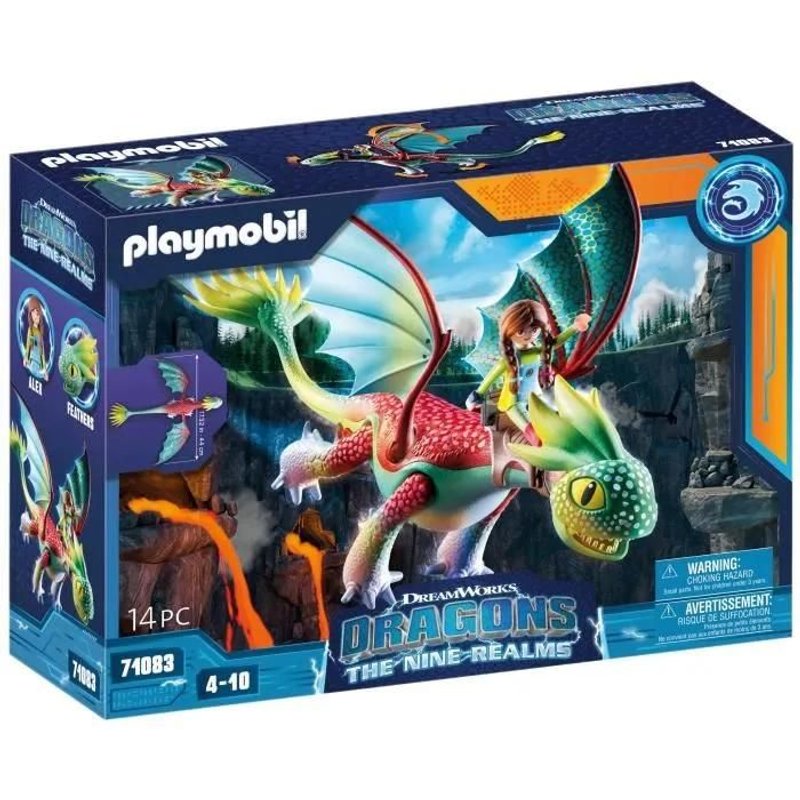 Playmobil 71083 - Dragons Nine Realms: Feathers & Alex