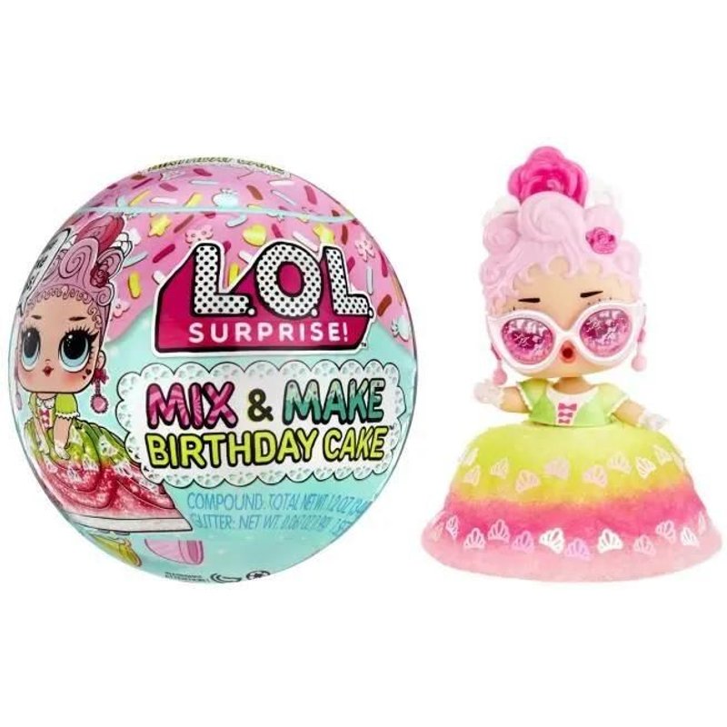 L.O.L. Surprise! Lol Surprise Mix & Make Gâteaux D'anniversaire