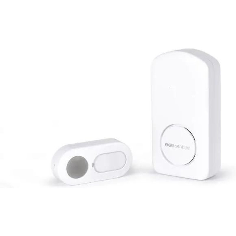 Carillon sans fil - OneBell 100 - SCS SENTINEL - Portée 100m - 15 mélodies - IP55