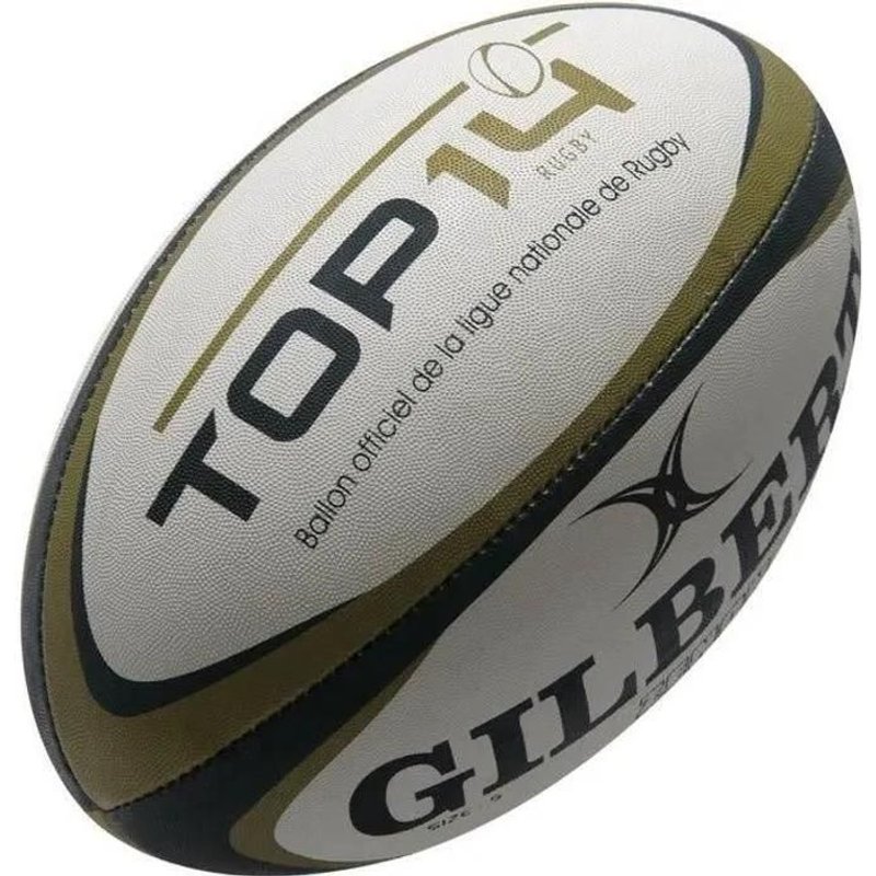 Gilbert Ballon De Rugby Replique Top 14 Mini - Homme