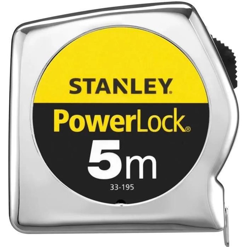 Mètre Ruban Powerlock 5m - 25mm Stanley - 3253561331954