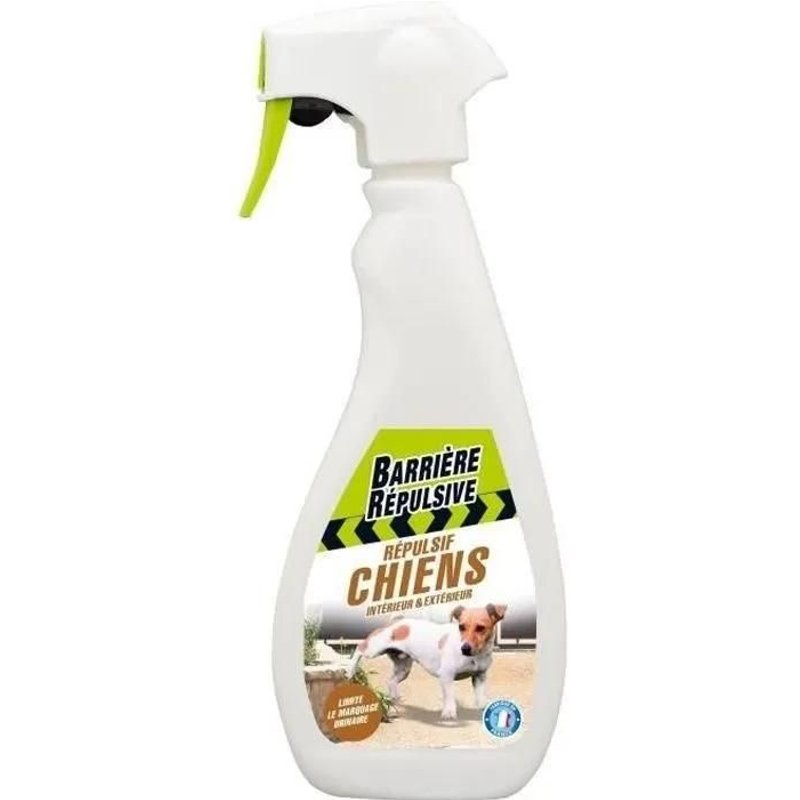 BARRIERE REPULSIVE Répulsif chiens intérieur et extérieur - Pret a l'emploi - 500 ml