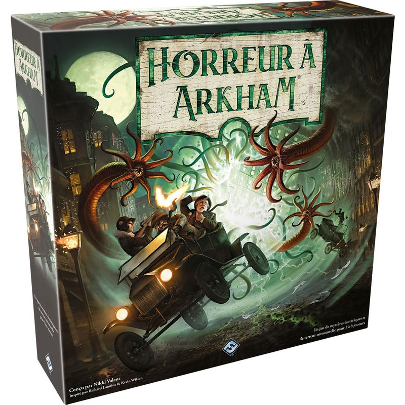 Asmodee Horreur À Arkham V3 : Jeu De Plateau