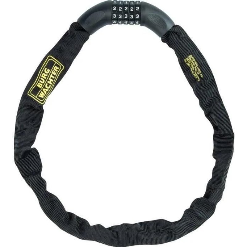 Burg-Wächter Chaîne antivol à combinaison - 280 C 90 BLACK