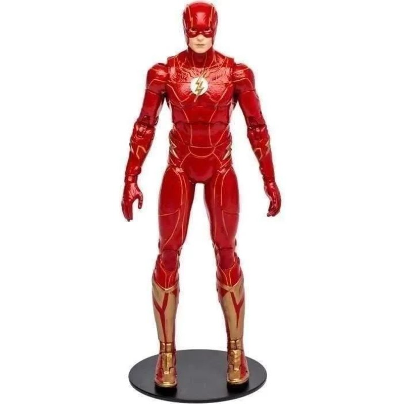 Dc The Flash Movie - The Flash ( Hero Costume) - 18cm - Lansay