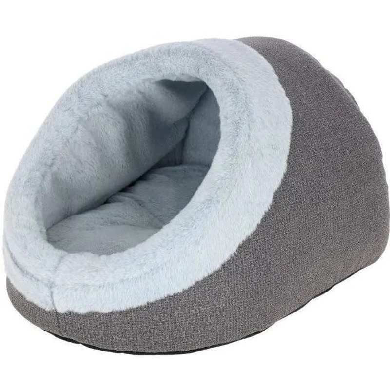 Igloo Pour Chats - Kerbl - Jana - 41 X 50 X 34 Cm - Gris